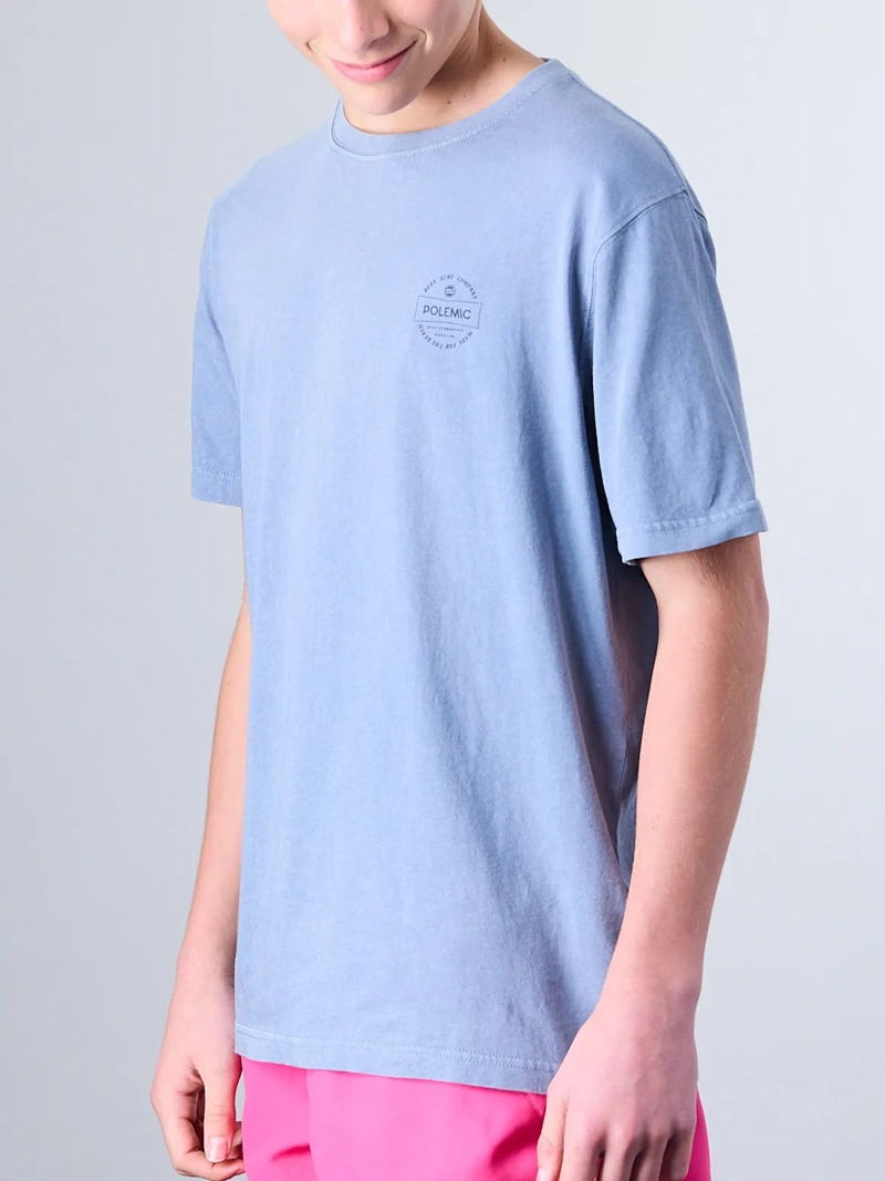 POLERA MANGA CORTA NIÑO ALGODÓN POLEMIC XV1377 - 4