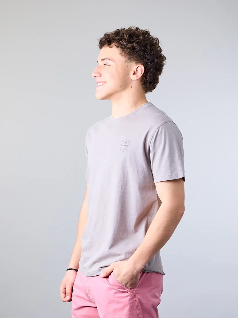 POLERA MANGA CORTA NIÑO ALGODÓN POLEMIC XV1377 - 2