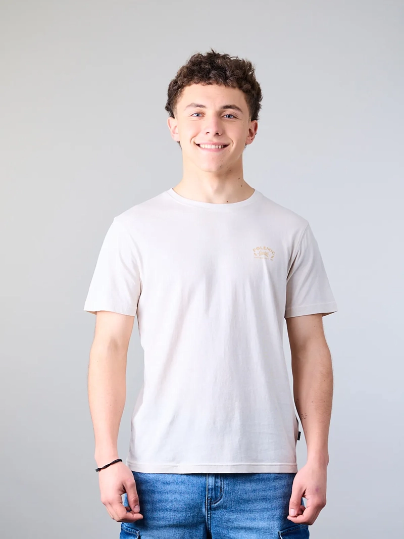 POLERA MANGA CORTA NIÑO ALGODÓN POLEMIC LISA XV1370 - 1