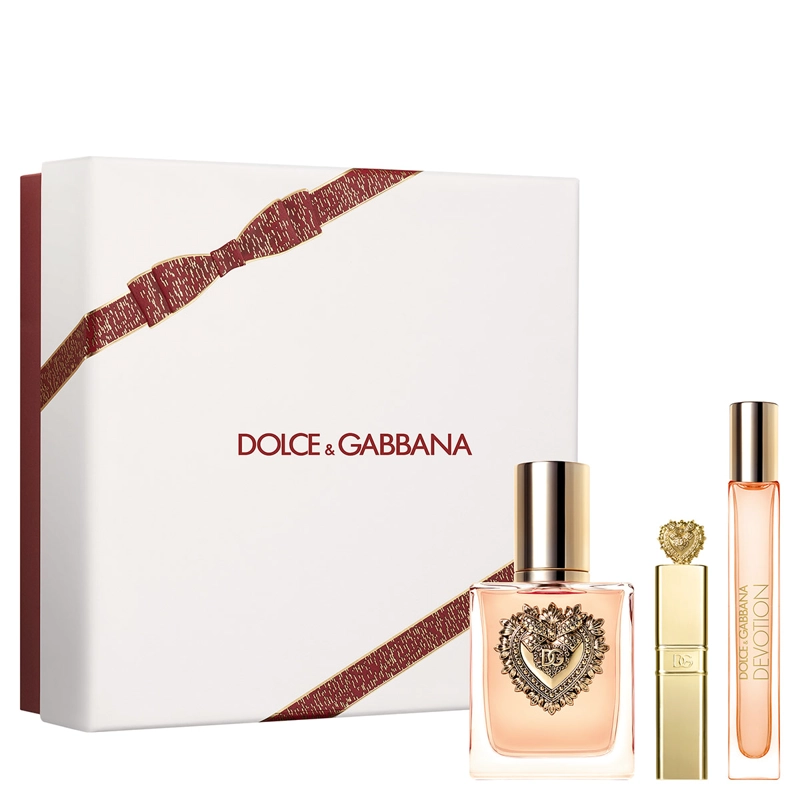 SET PERFUME DOLCE&GABBANA DEVOTION MUJER EDP 50ML+10ML+MINI MÁSCARA - 1
