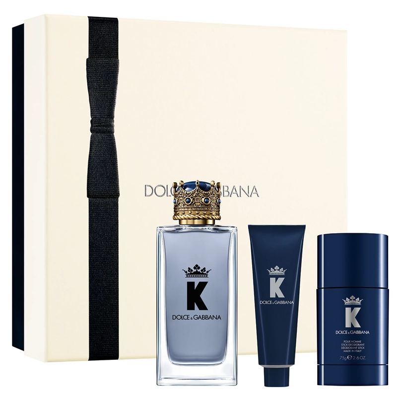 SET DE REGALO K BY DOLCE&GABBANA HOMBRE EDT 100 ML + AFTERSHAVE 50 ML + DESODORANTE EN STICK 75 GR - 1