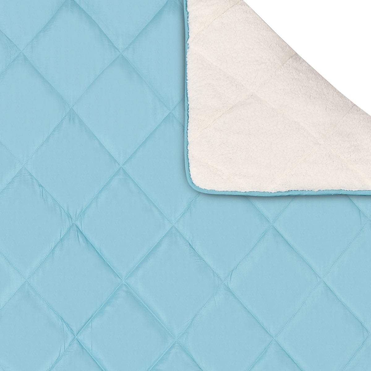 PLUMÓN RIPLEY HOME PROMO SHERPA 1.5 PLAZAS BICOLOR AQUA - 2