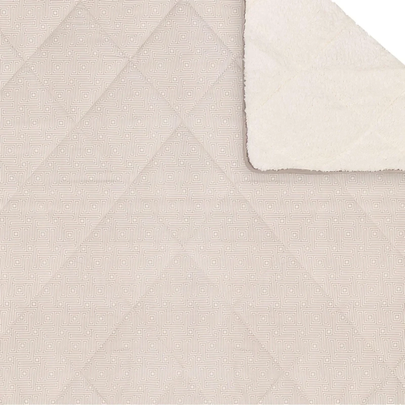 PLUMÓN RIPLEY HOME PROMO SHERPA 2 PLAZAS GEO TAUPE - 4