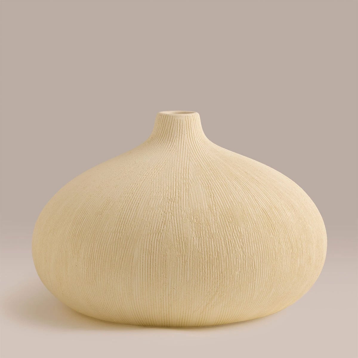 JARRÓN DECORATIVO MAISON LINETT S TEXTURA BLANCO - 2