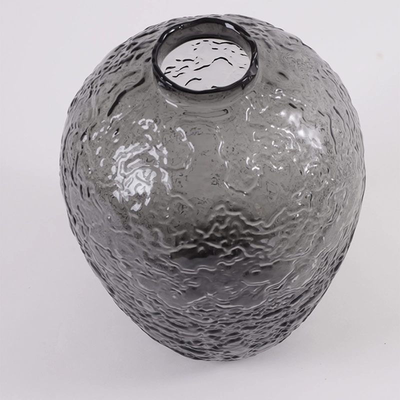 FLORERO DECORATIVO RIPLEY HOME TEXTURA NEUTROS NEGRO - 3
