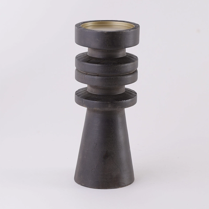 PORTAVELA RIPLEY HOME MADERA M NEGRO - 2