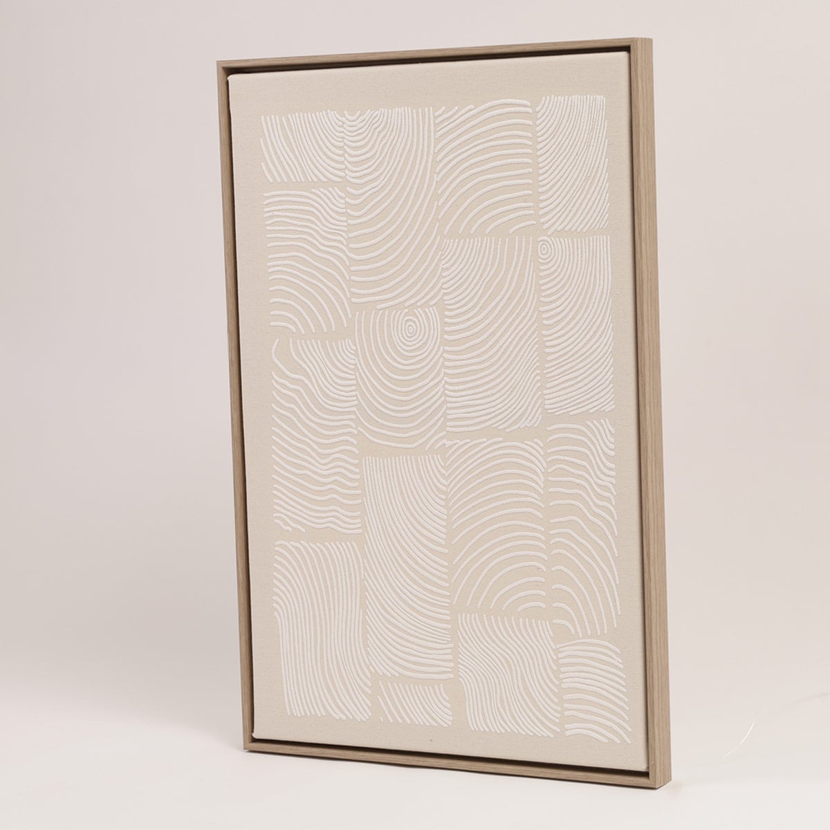 CUADRO RIPLEY HOME GEO 40X60 CM IVORY - 2