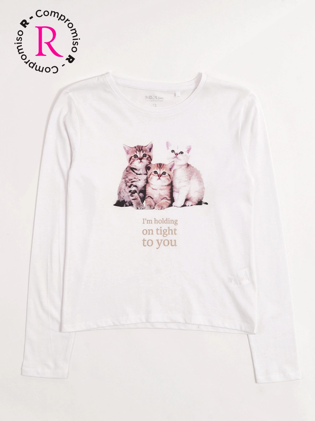POLERA NIÑA INDEX TEEN ALGODÓN MANGA LARGA PRINT