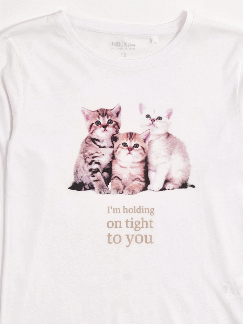 POLERA NIÑA INDEX TEEN ALGODÓN MANGA LARGA PRINT - 3