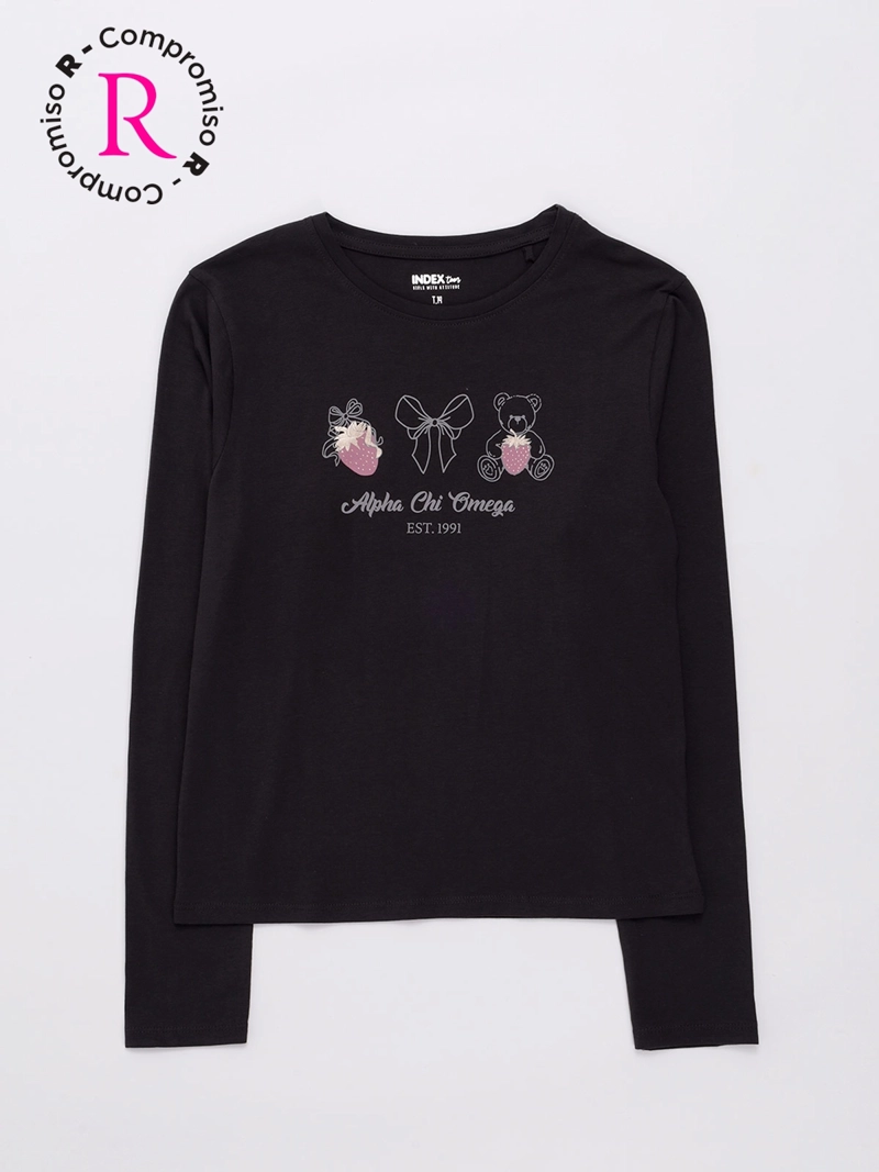 POLERA MANGA LARGA NIÑA INDEX TEEN - 1