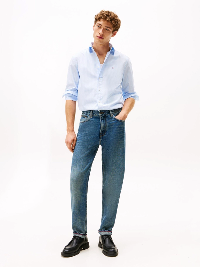 CAMISA HOMBRE TOMMY HILFIGER ALGODÓN MANGA LARGA - 3
