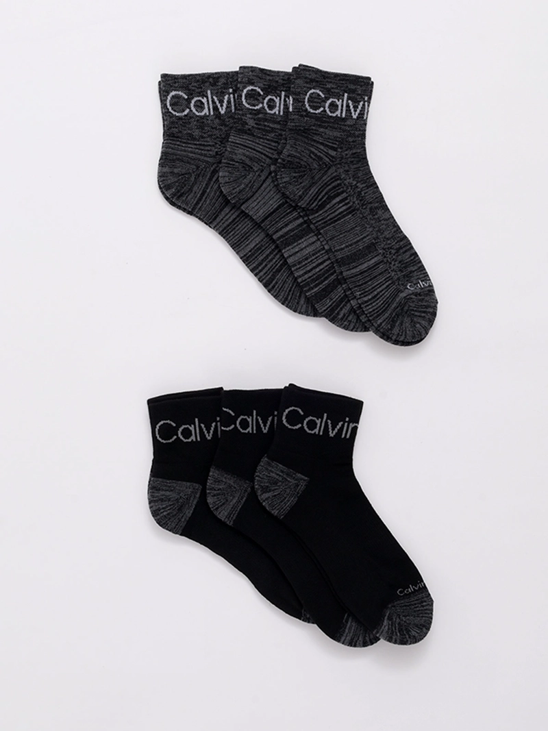 PACK X6 CALCETINES HOMBRE CALVIN KLEIN  - 1