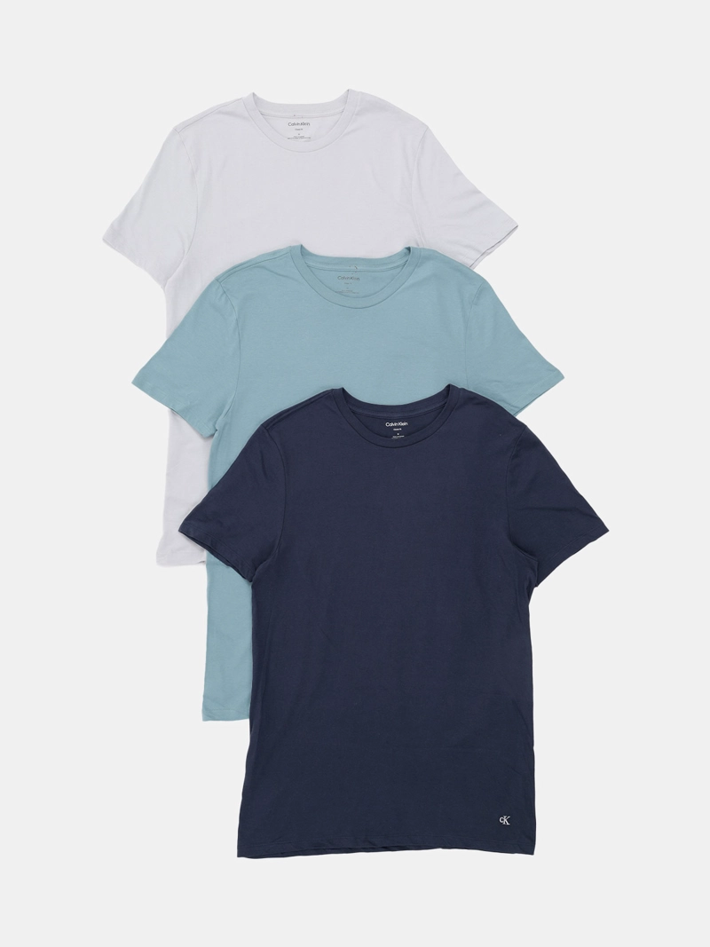 PACK X3 CAMISETA HOMBRE CALVIN KLEIN ALGODÓN  - 1
