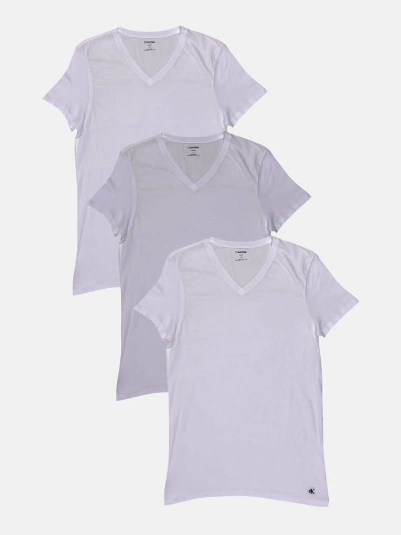 PACK X3 CAMISETA HOMBRE CALVIN KLEIN ALGODÓN