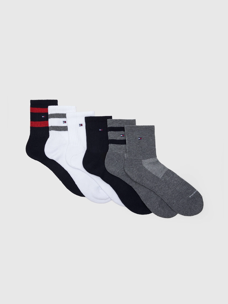 PACK X6 CALCETINES HOMBRE TOMMY HILFIGER  - 1