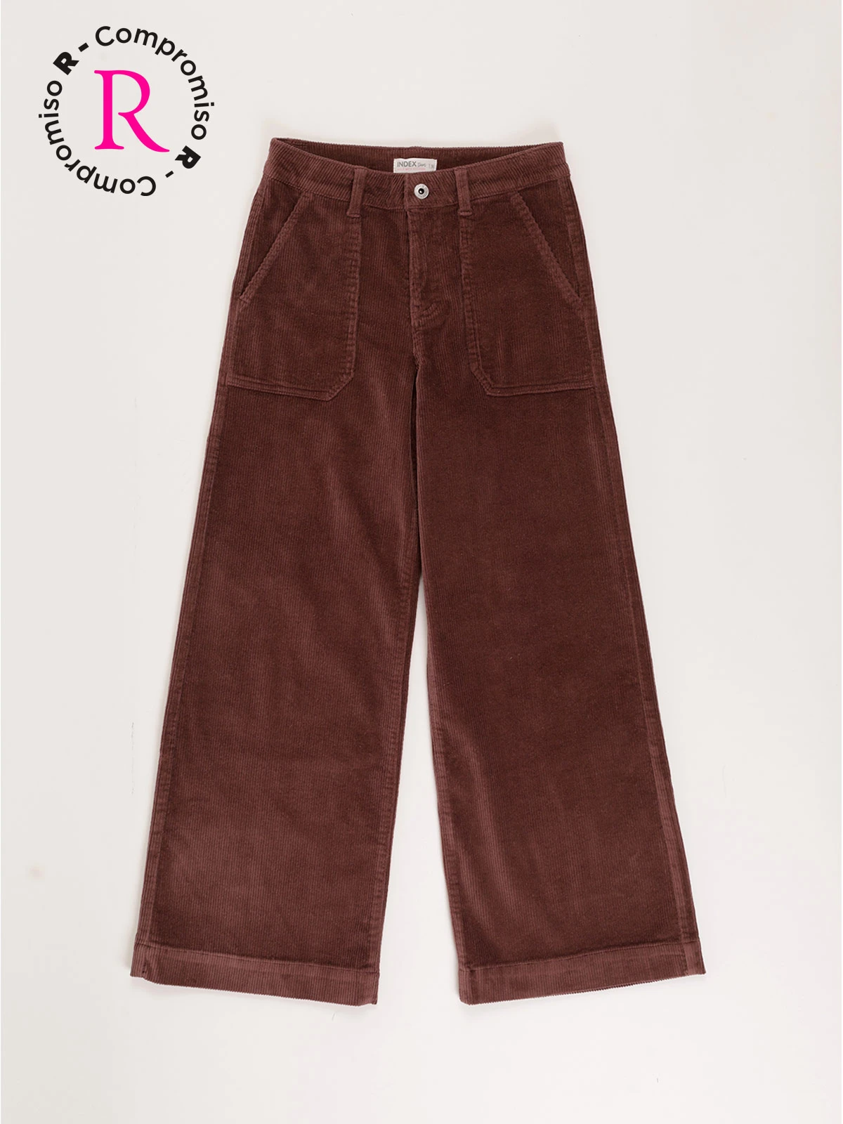 PANTALÓN NIÑA INDEX ALGODÓN PALAZZO - 1