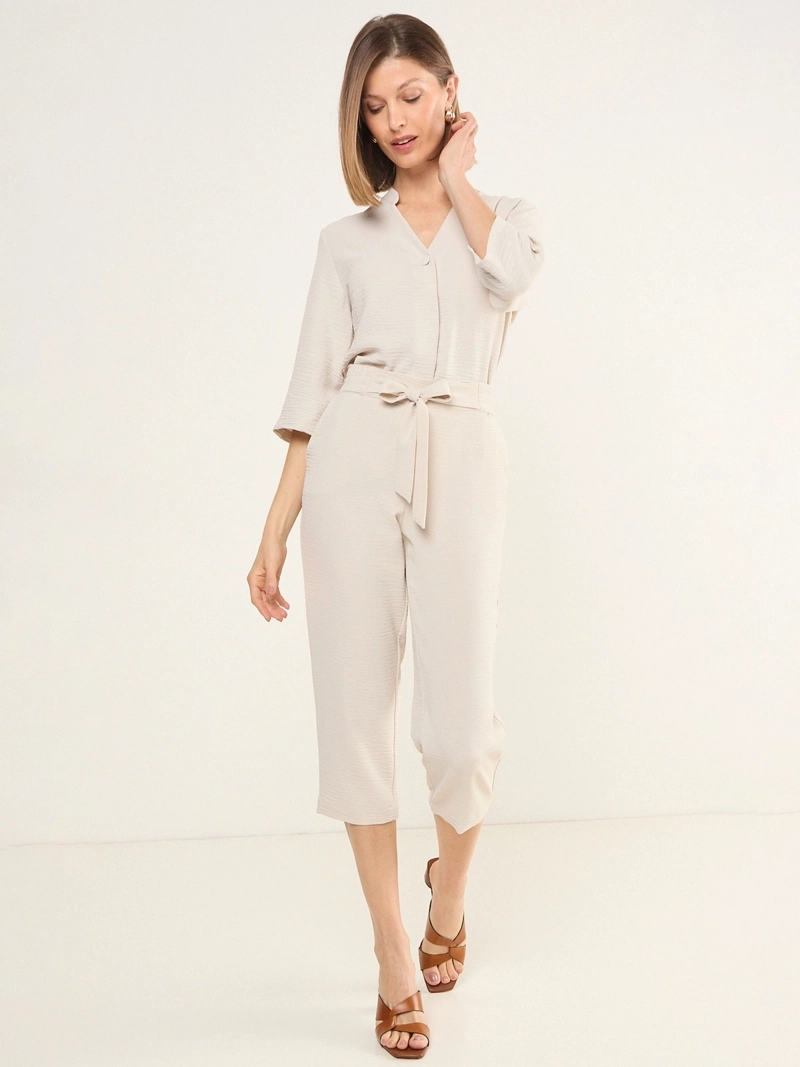PANTALÓN MUJER MA GRIFFE CAPRI LAZO - 1