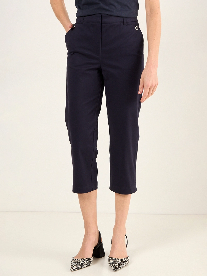 PANTALÓN MUJER MA GRIFFE CAPRI LISO - 2
