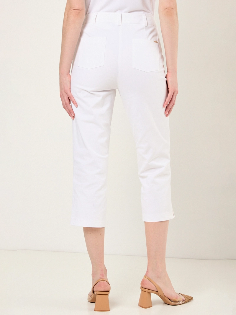 PANTALÓN MUJER MA GRIFFE CAPRI LISO - 3