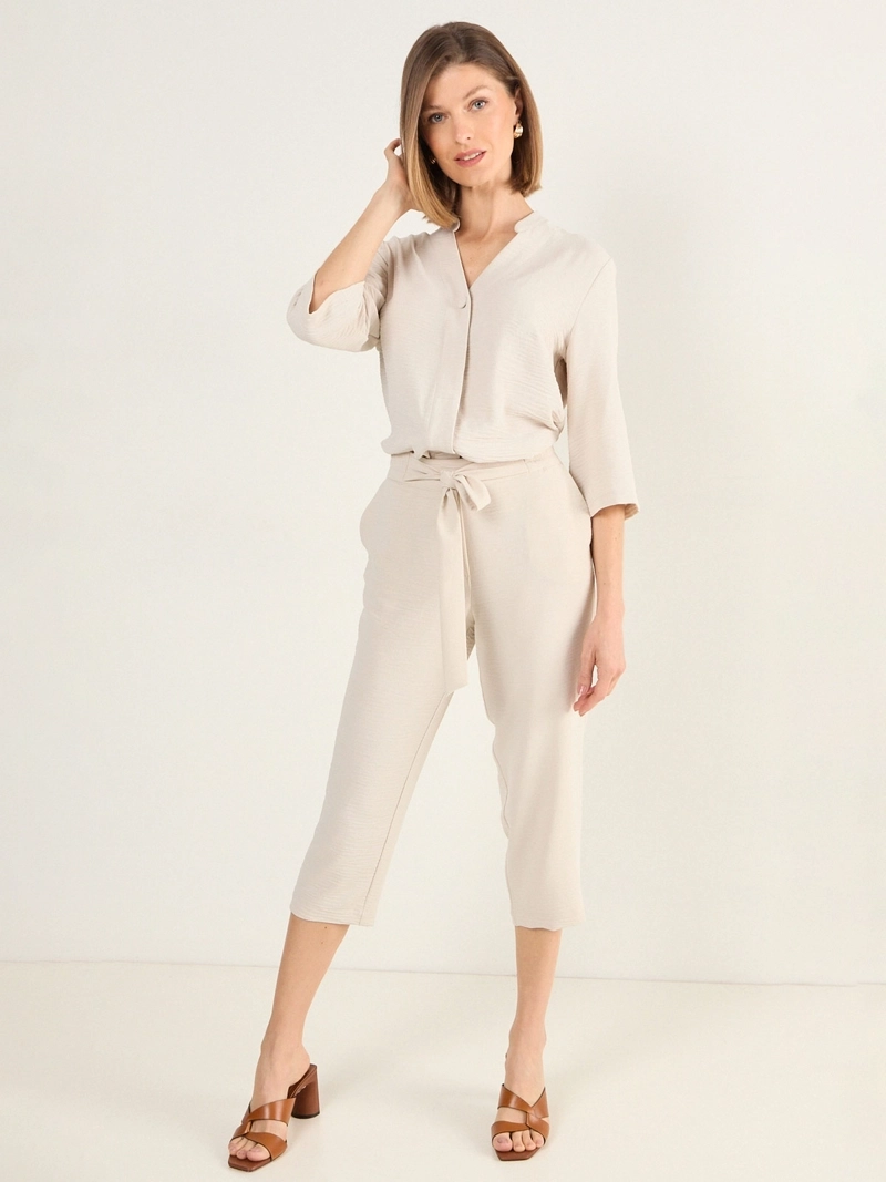 BLUSA MUJER MA GRIFFE CUELLO MAO - 1