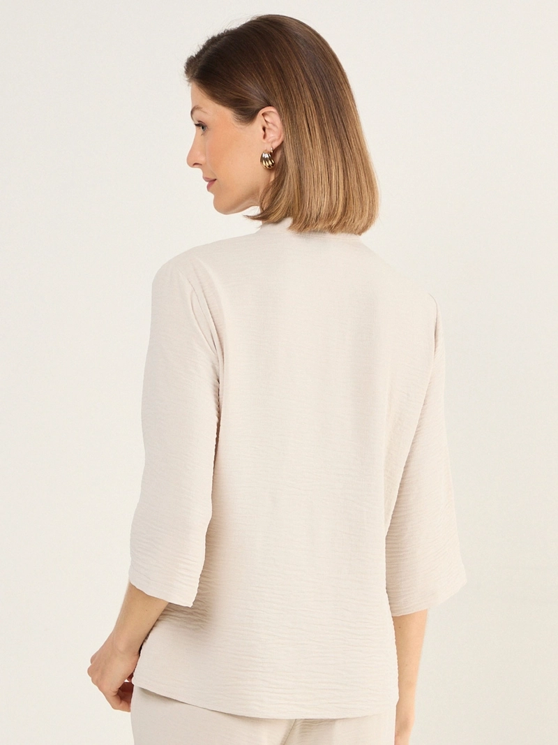 BLUSA MUJER MA GRIFFE CUELLO MAO - 4