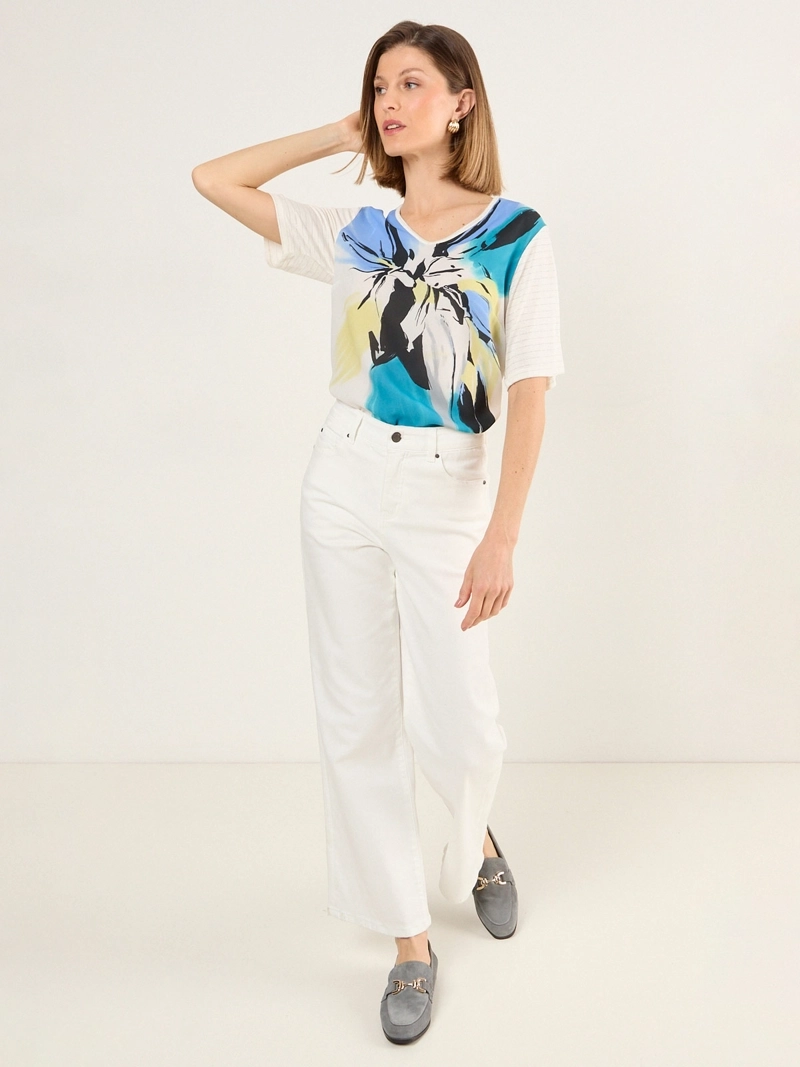 POLERA MUJER MA GRIFFE ESTAMPADA - 1