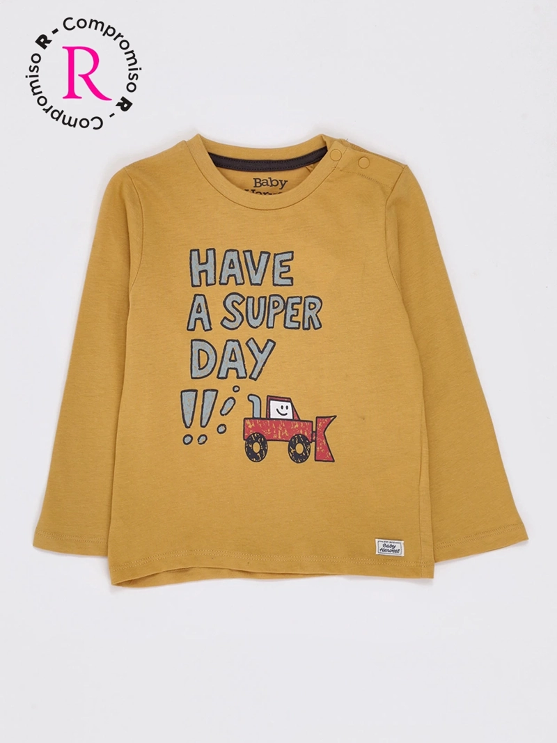 POLERA MANGA LARGA NIÑO BABY HARVEST