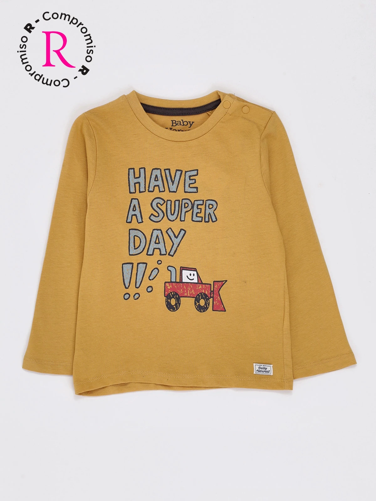 POLERA MANGA LARGA NIÑO BABY HARVEST - 1