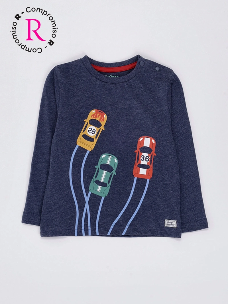POLERA MANGA LARGA NIÑO BABY HARVEST - 1