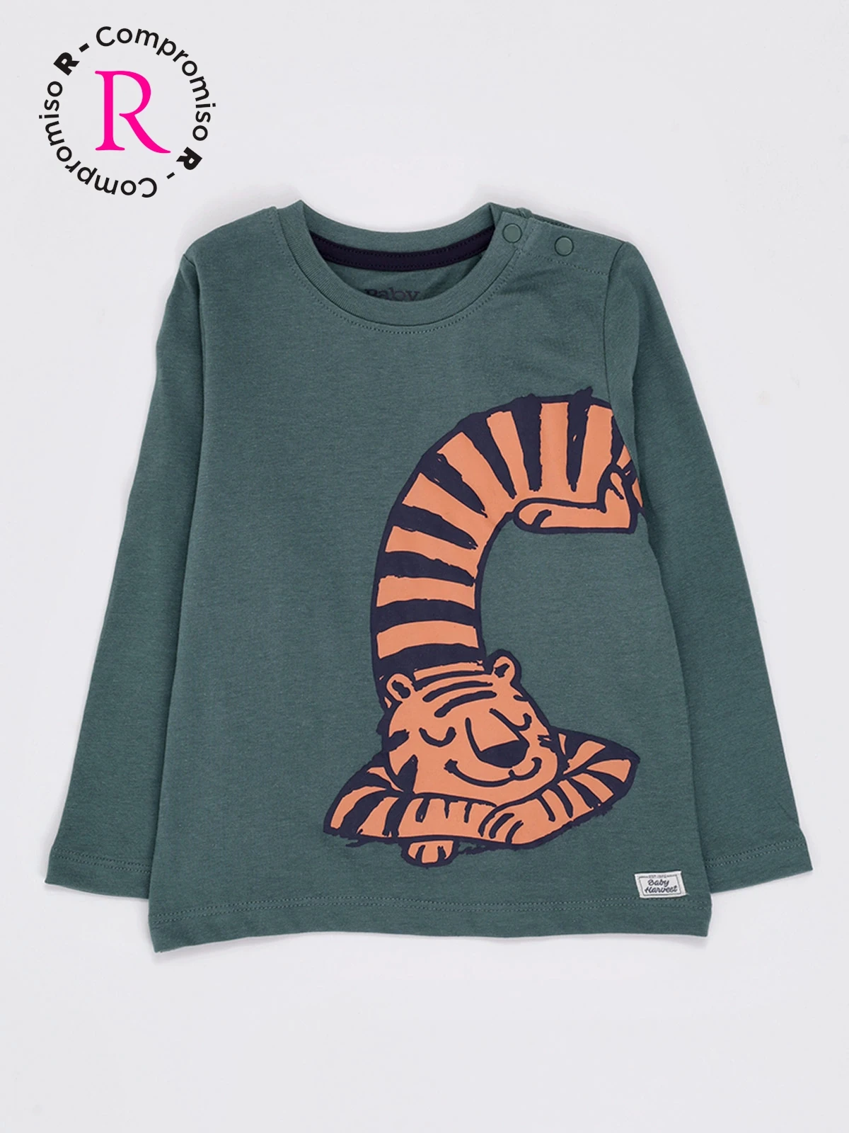 POLERA MANGA LARGA NIÑO BABY HARVEST PUFF - 1