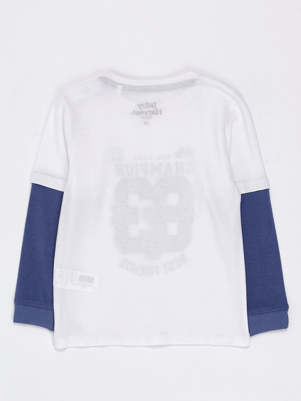 POLERA MANGA LARGA NIÑO BABY HARVEST DOBLE - 2