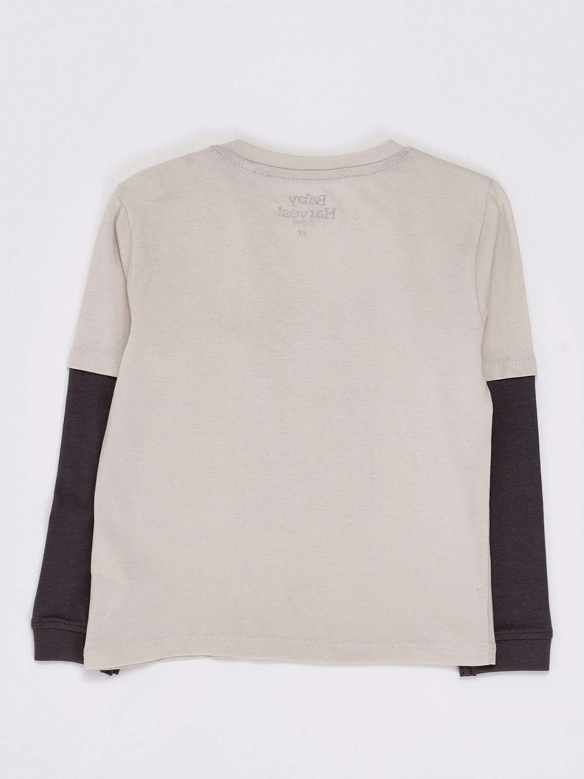 POLERA MANGA LARGA NIÑO BABY HARVEST DOBLE - 2