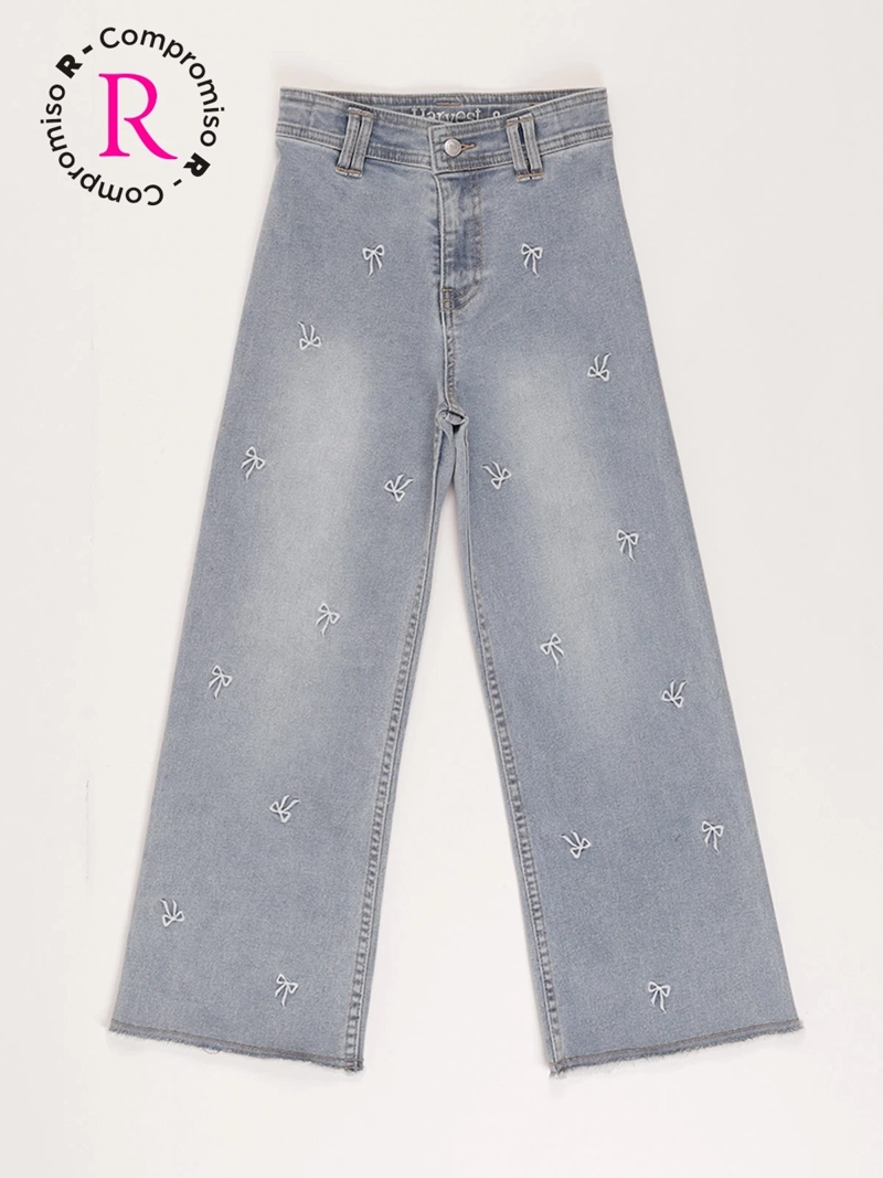 JEANS NIÑA HARVEST PALAZZO ALGODÓN - 1