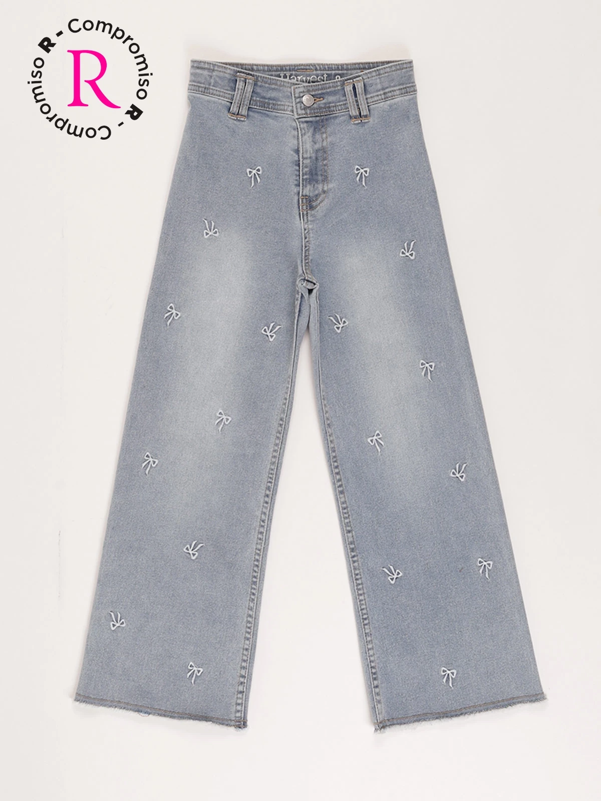 JEANS NIÑA HARVEST PALAZZO ALGODÓN - 1