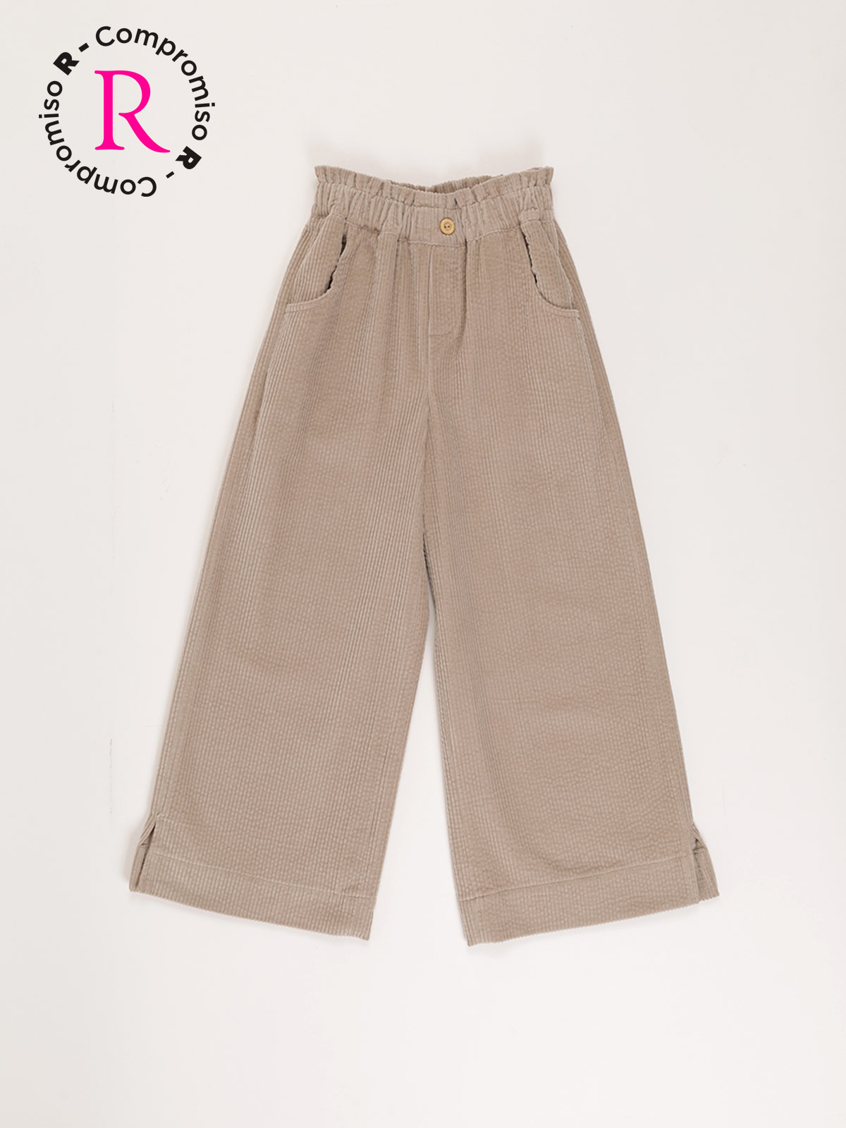 PANTALÓN NIÑA HARVEST ALGODÓN LARGO - 1