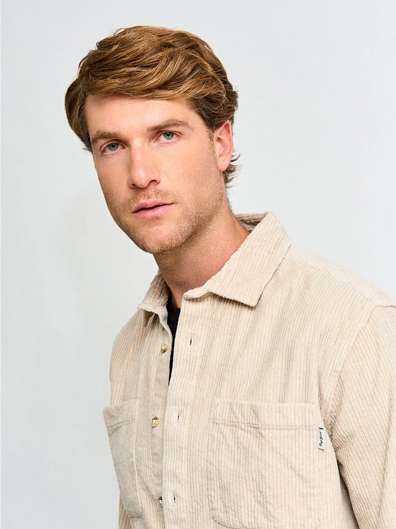 SOBRECAMISA HOMBRE PEPE JEANS ALGODÓN MANGA LARGA COTELÉ - 3