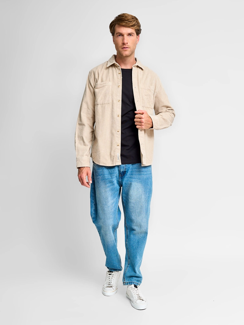 SOBRECAMISA HOMBRE PEPE JEANS ALGODÓN MANGA LARGA COTELÉ - 4