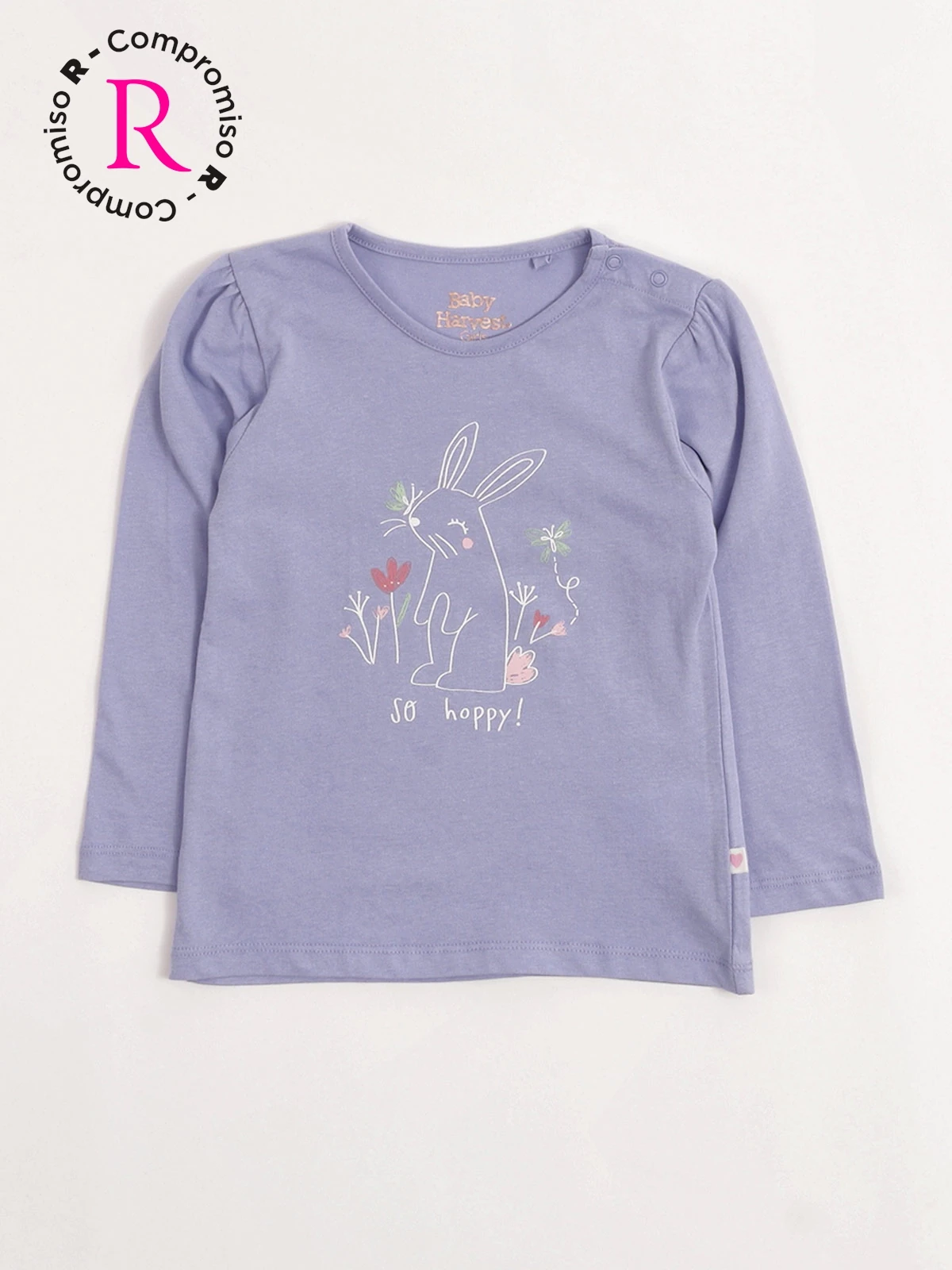 POLERA NIÑA BABY HARVEST BASICA MANGA LARGA - 1