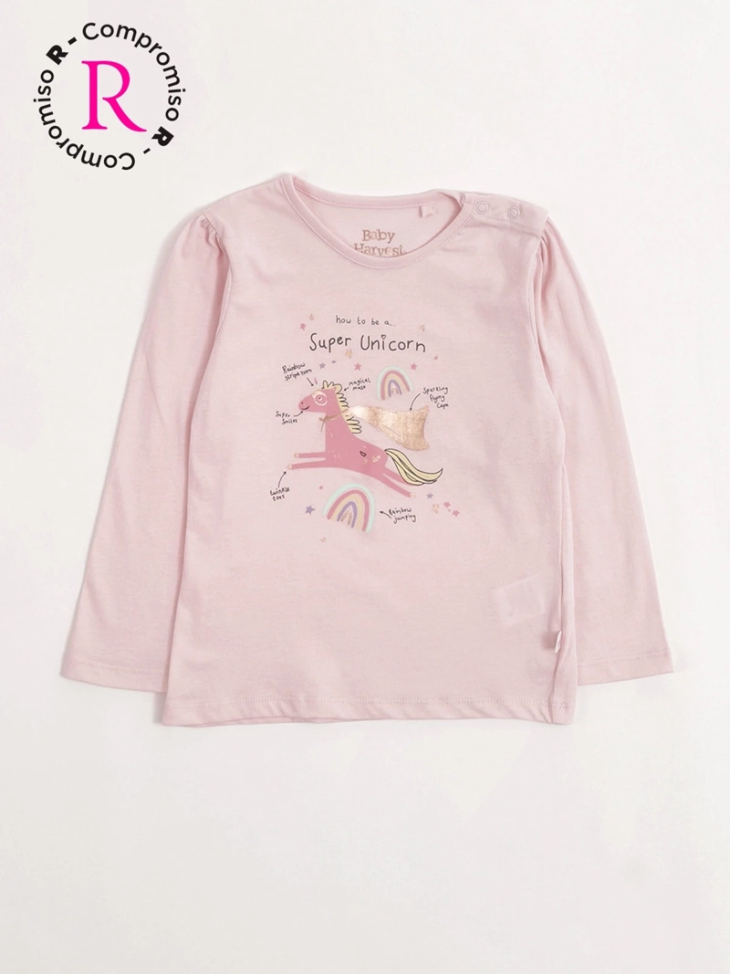 BABY HARVEST POLERA NIÑA BABY HARVEST BASICA MANGA LARGA