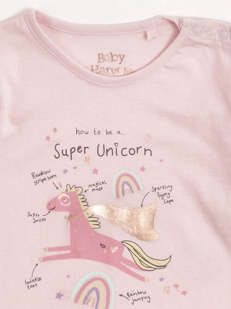 POLERA NIÑA BABY HARVEST BASICA MANGA LARGA - 3