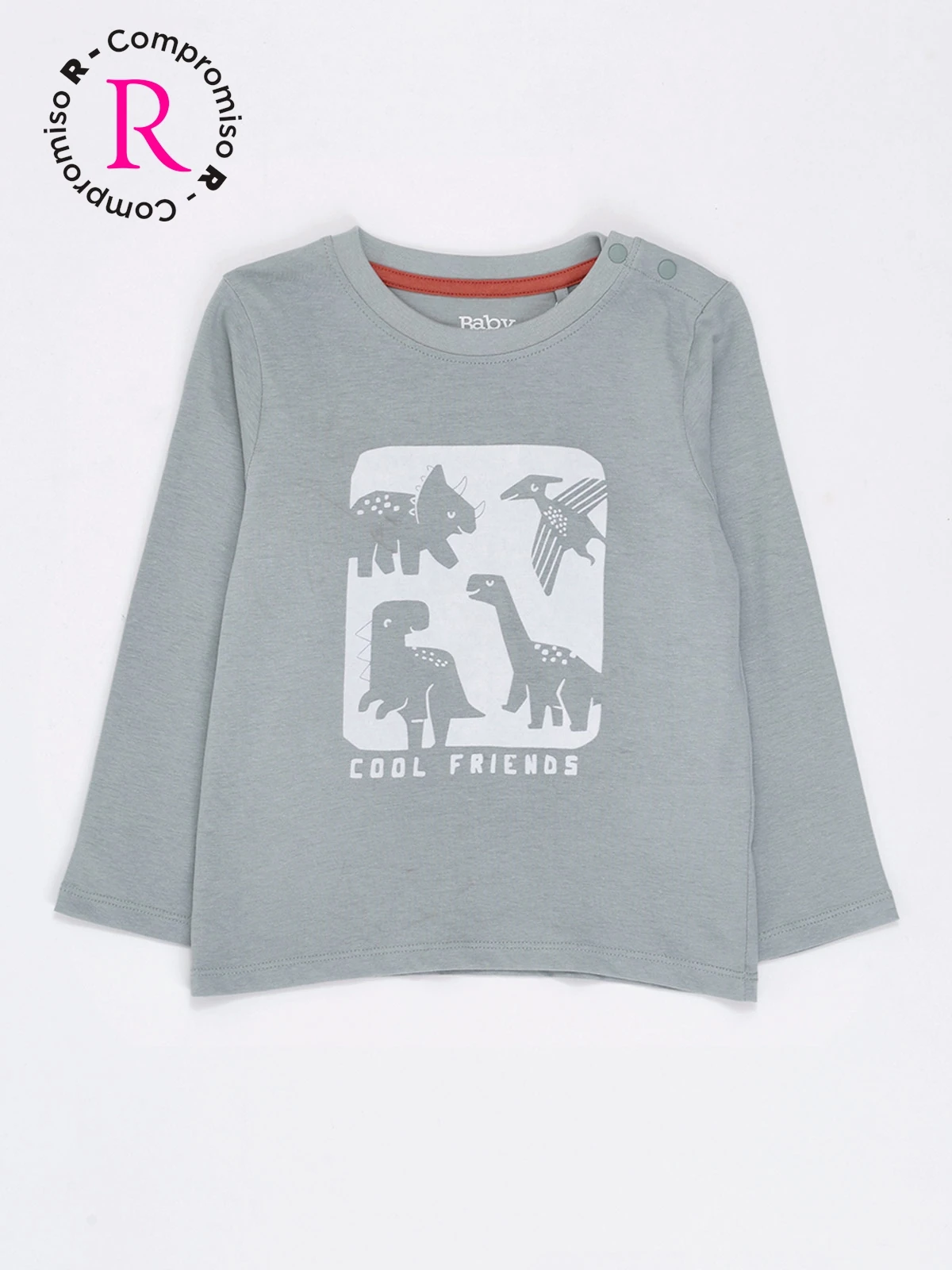 POLERA MANGA LARGA NIÑO BABY HARVEST FLOCK - 1