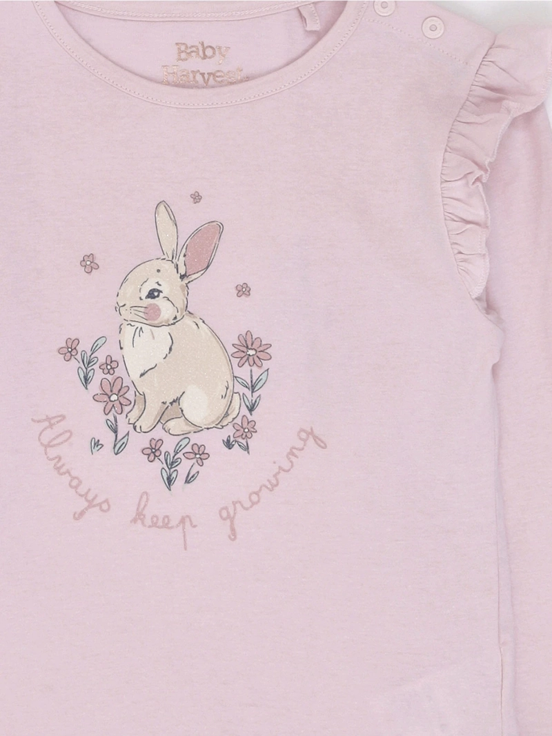 PACK X3 POLERA MANGA LARGA NIÑA BABY HARVEST - 3