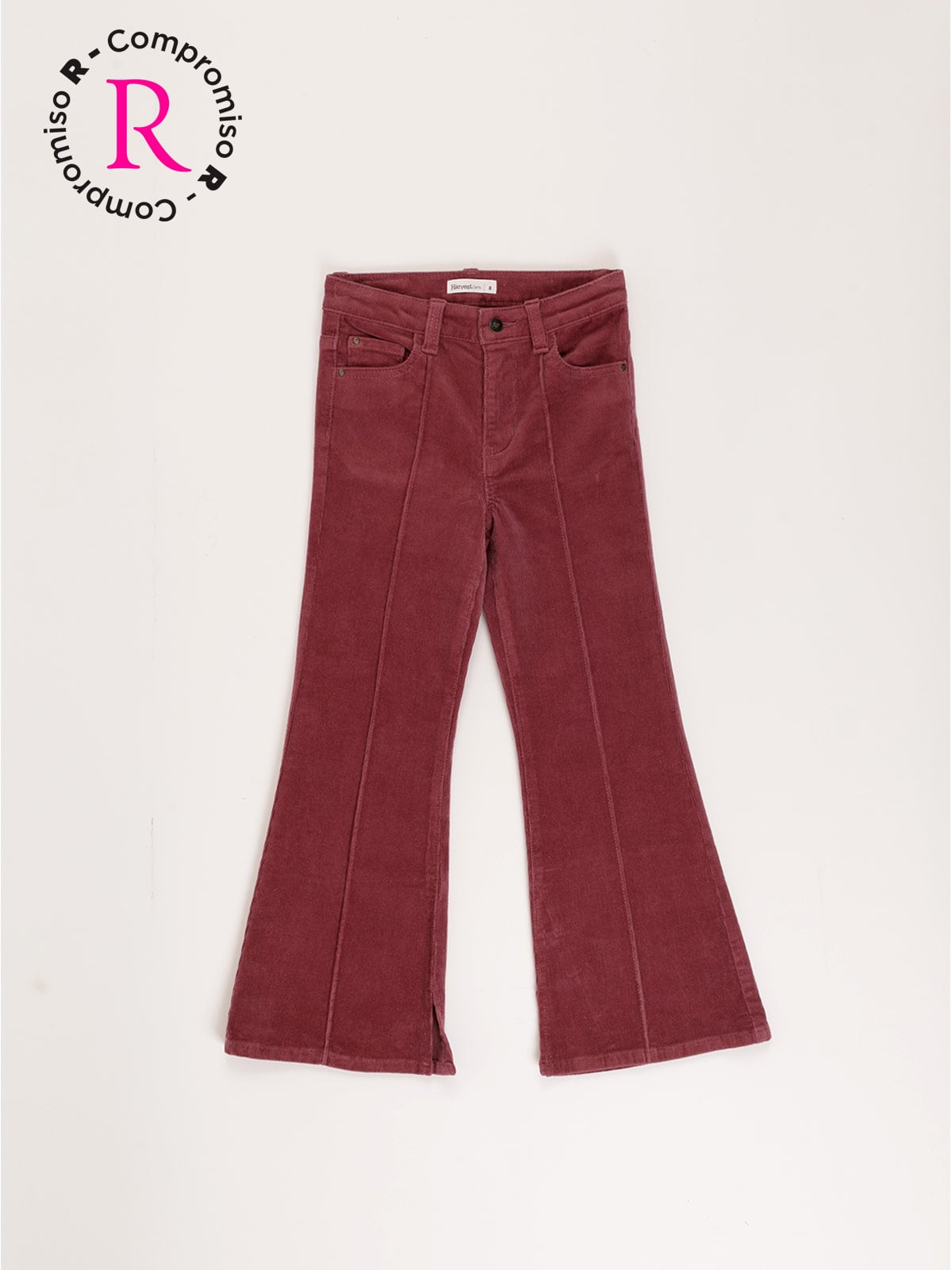 PANTALÓN NIÑA HARVEST ALGODÓN FLARE - 1
