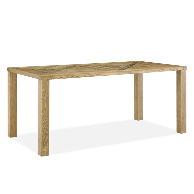 JUEGO DE COMEDOR MAISON LINETT NEW CORSICA 6 SILLAS CAFÉ CLARO - 3