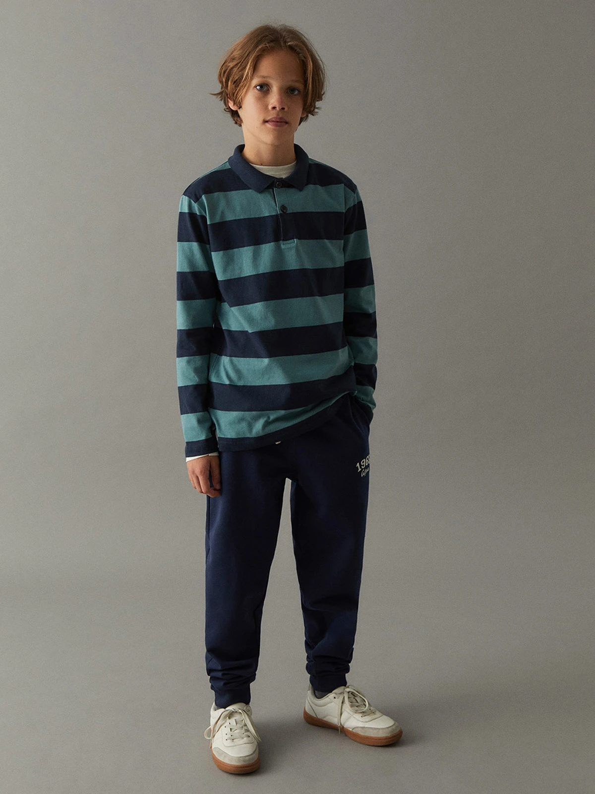POLERA MANGA LARGA NIÑO SFERA - 1