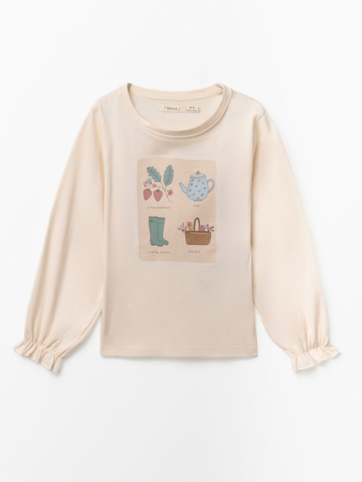 SFERA POLERA MANGA LARGA NIÑA SFERA