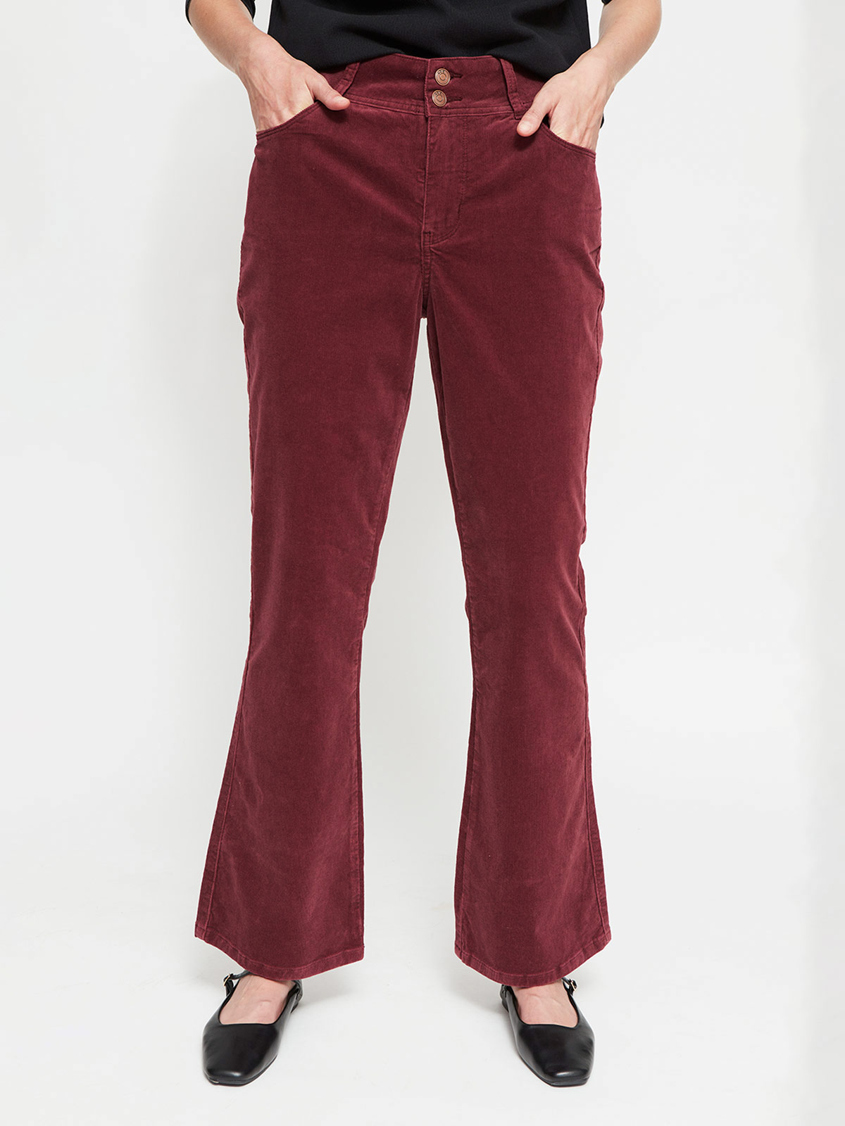 PANTALÓN MUJER AZIZ ALGODÓN REGULAR - 2