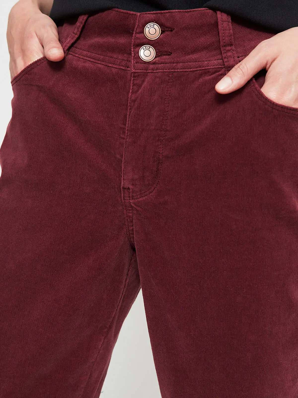 PANTALÓN MUJER AZIZ ALGODÓN REGULAR - 4