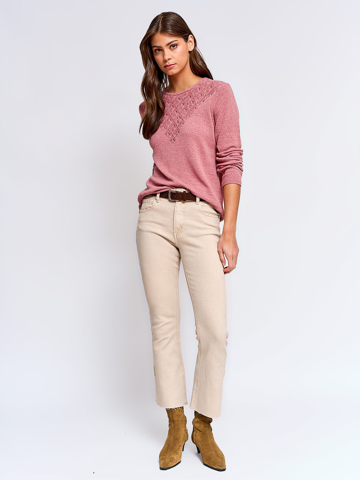 SWEATER MUJER AZIZ MANGA LARGA - 4