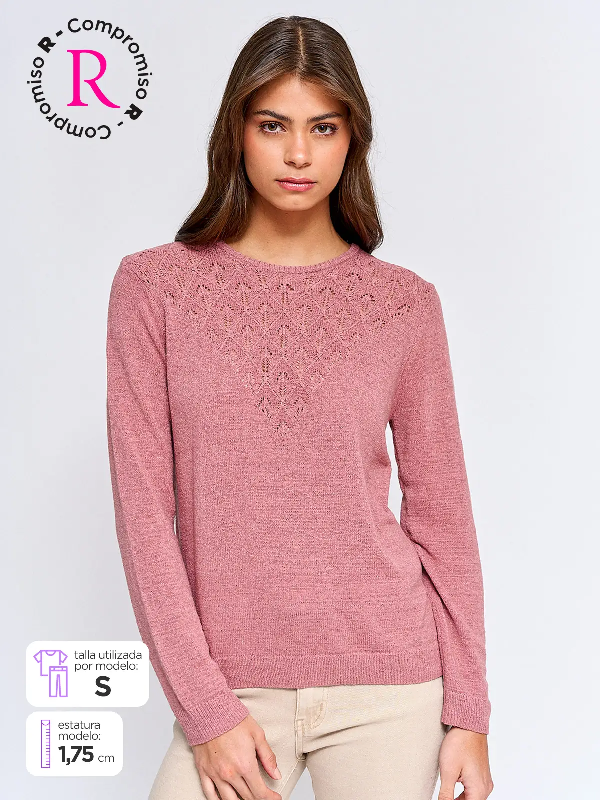 AZIZ SWEATER MUJER AZIZ MANGA LARGA